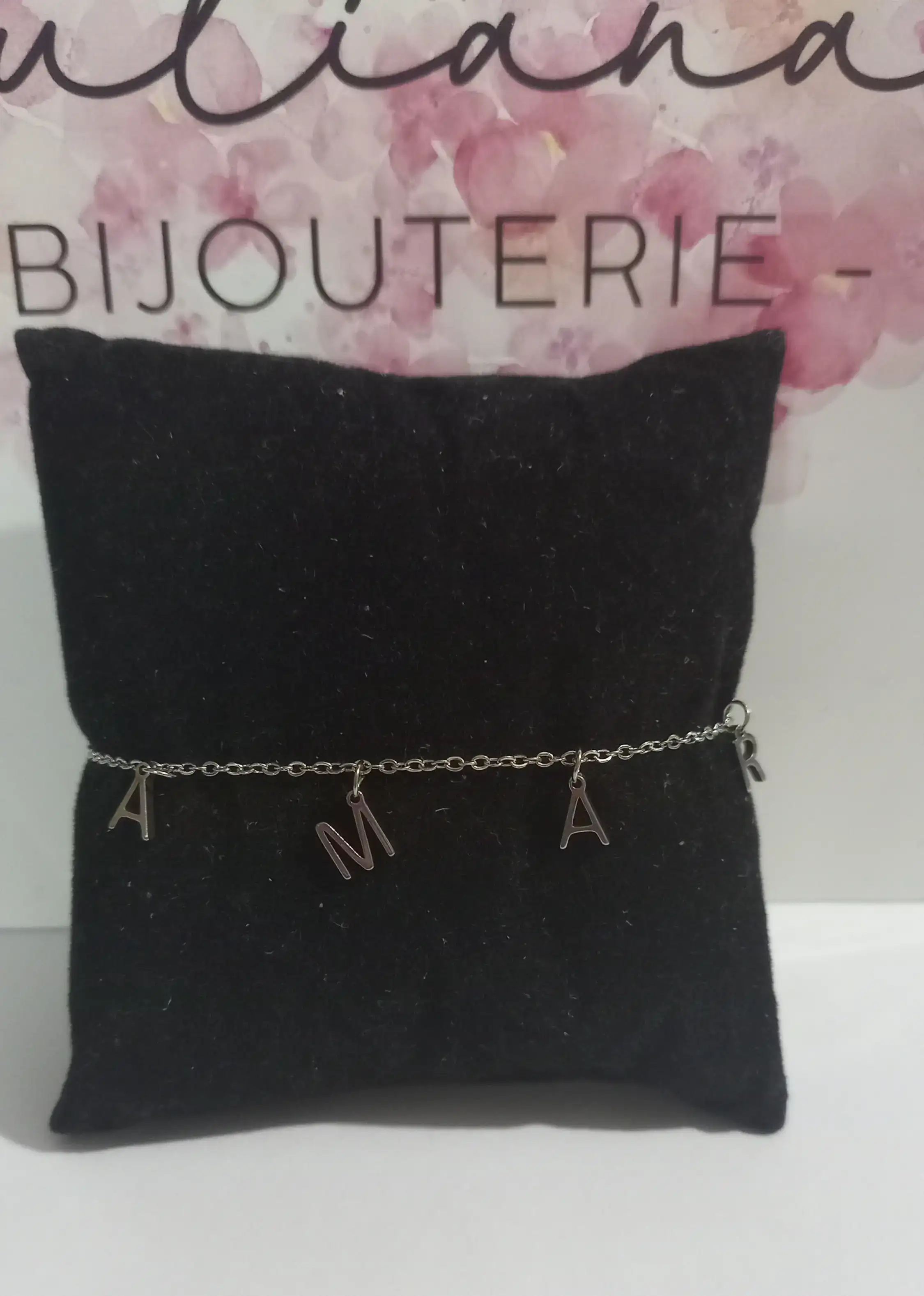 Pulsera con palabra "amar",23cm