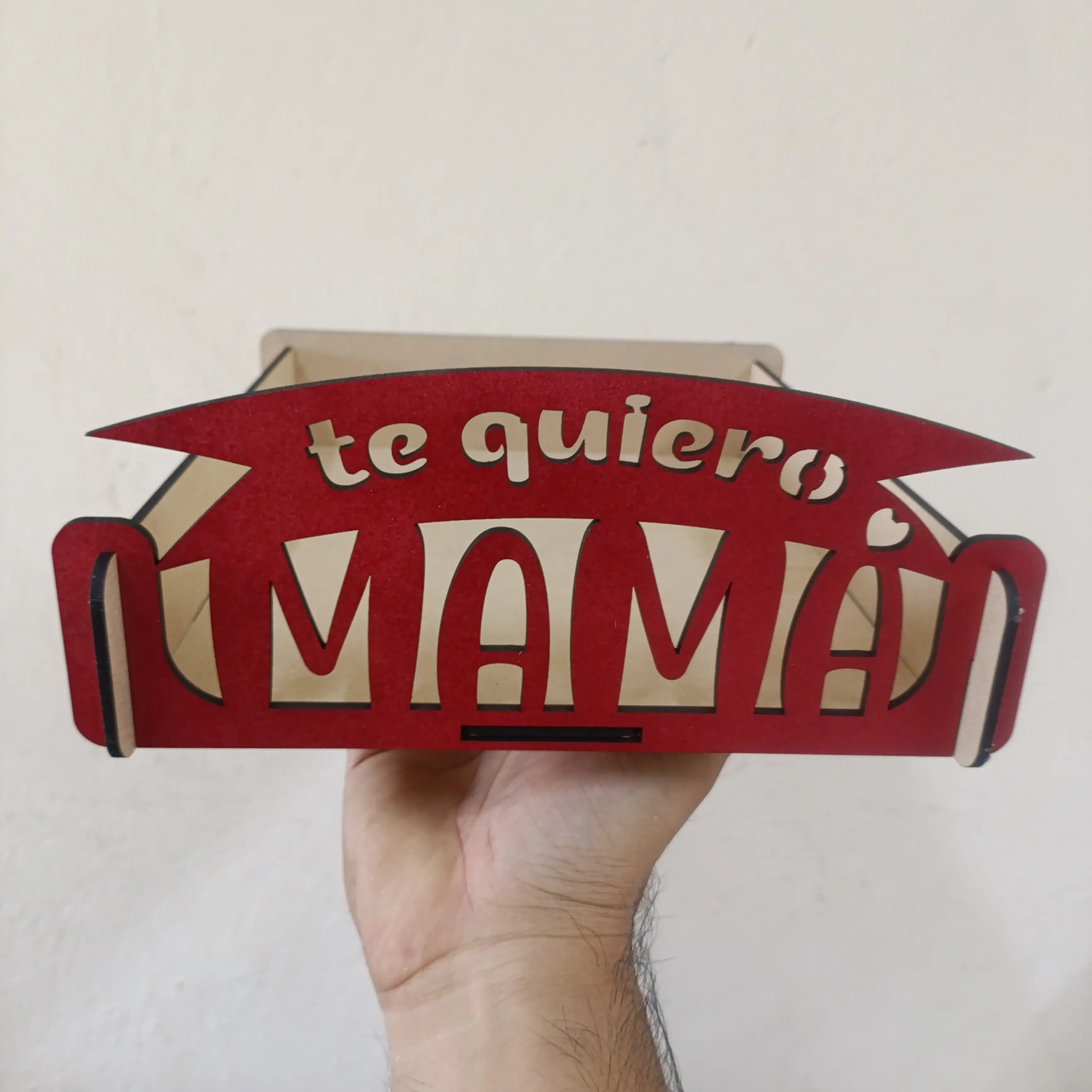 Bandeja de regalo personalizadas mdf 