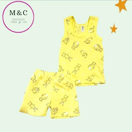 conjunto shorts T-2