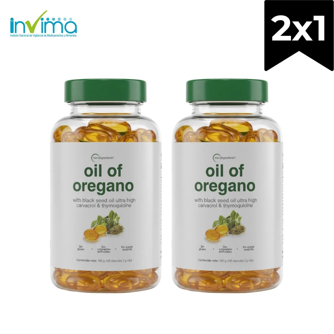 X2 aceite de oregano - softgel premiun 