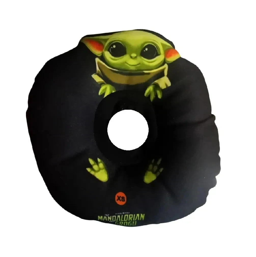 Collar isabelino tipo dona acolchado diseño Baby Yoda