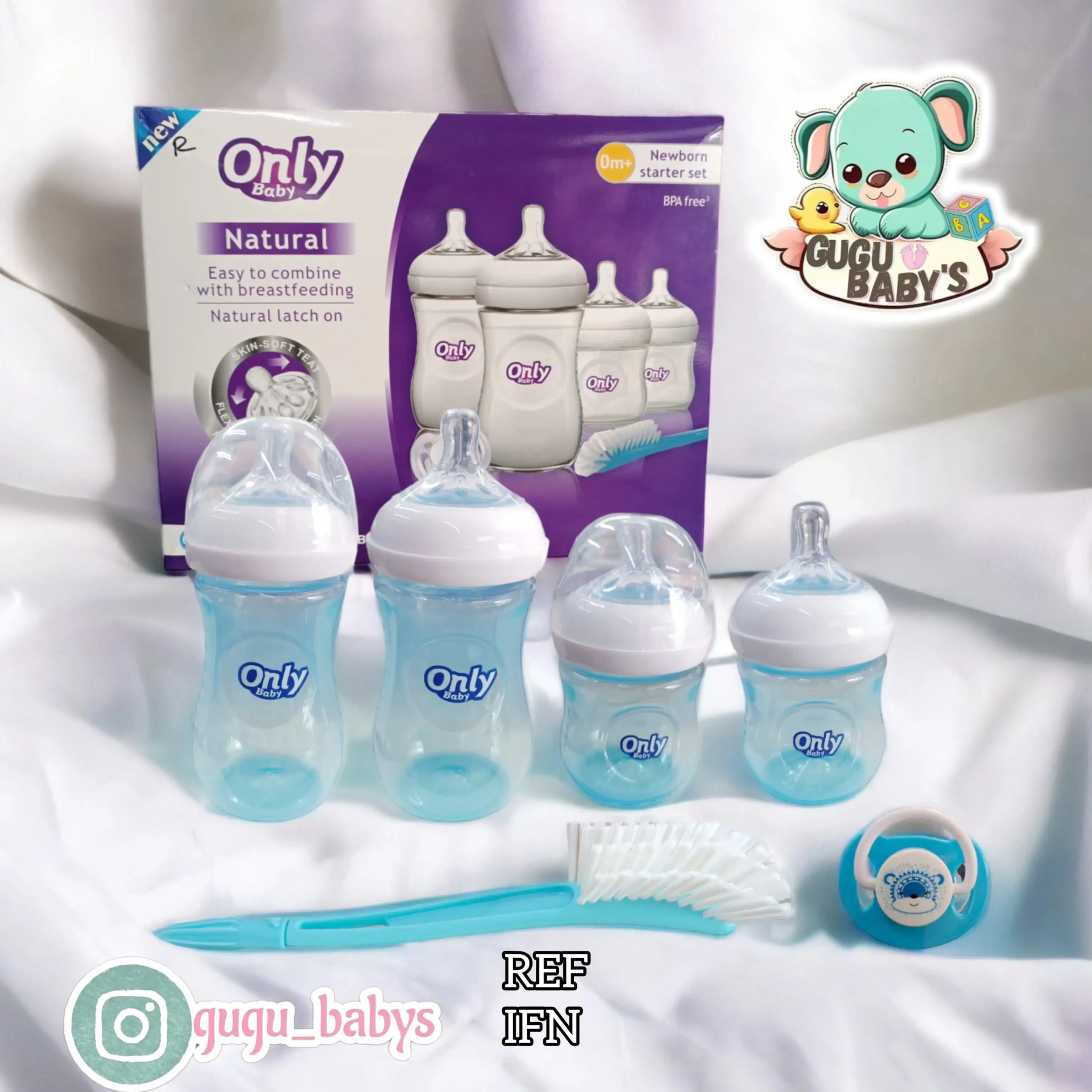 Set de teteros niño