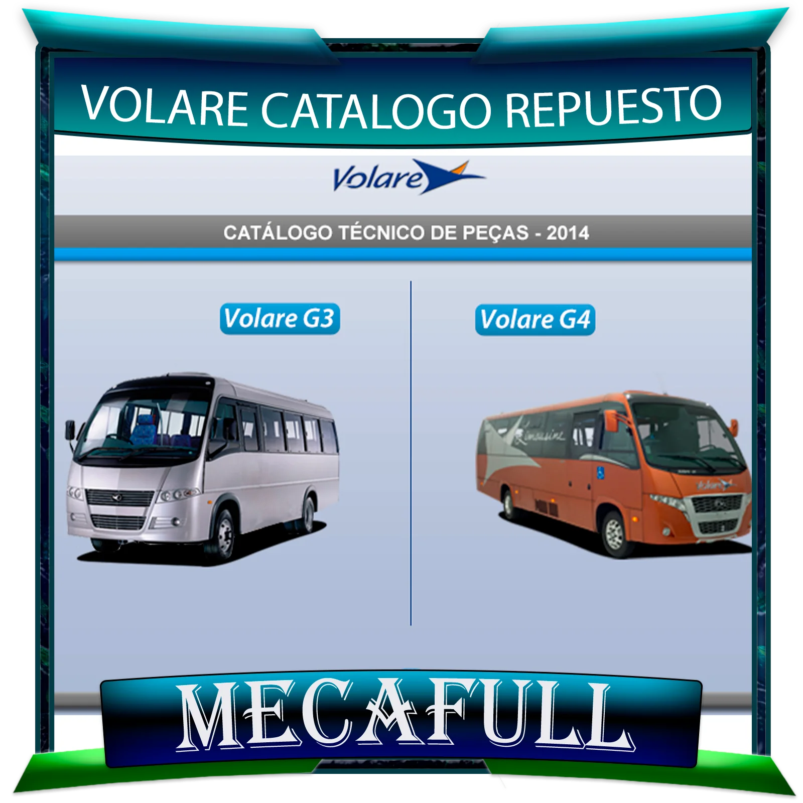 Volare  Catálogo de piezas electrónicas de autobús del 2006 al 2014