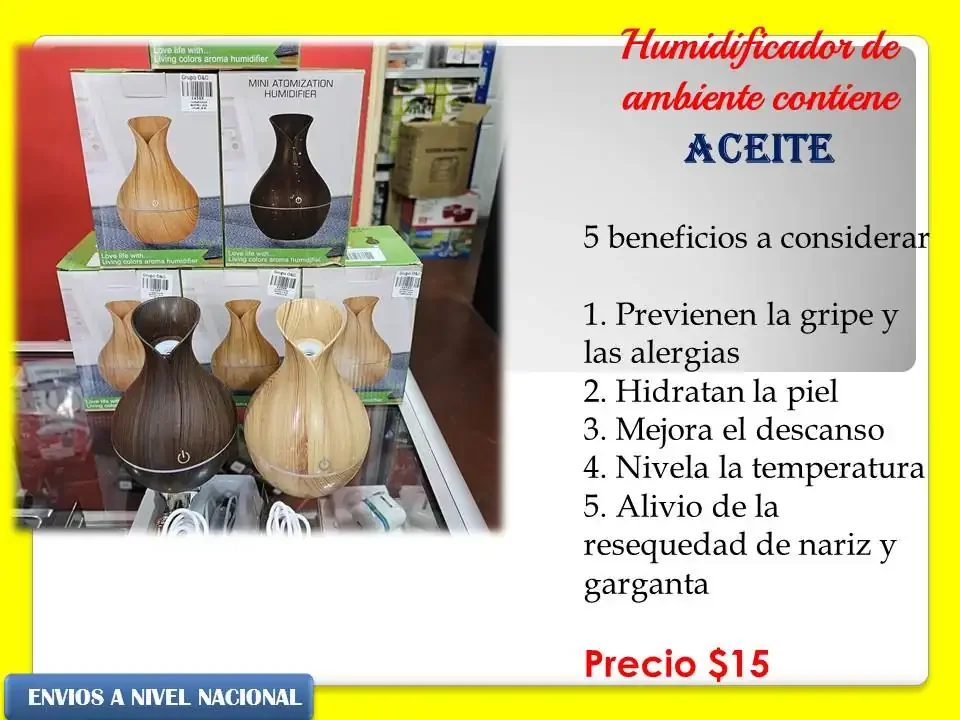 Humidificador ambiental 