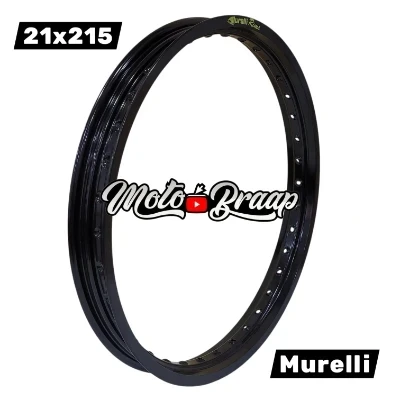 21 x 215 rin Murelli aluminio color negro 7 cm 36 huecos