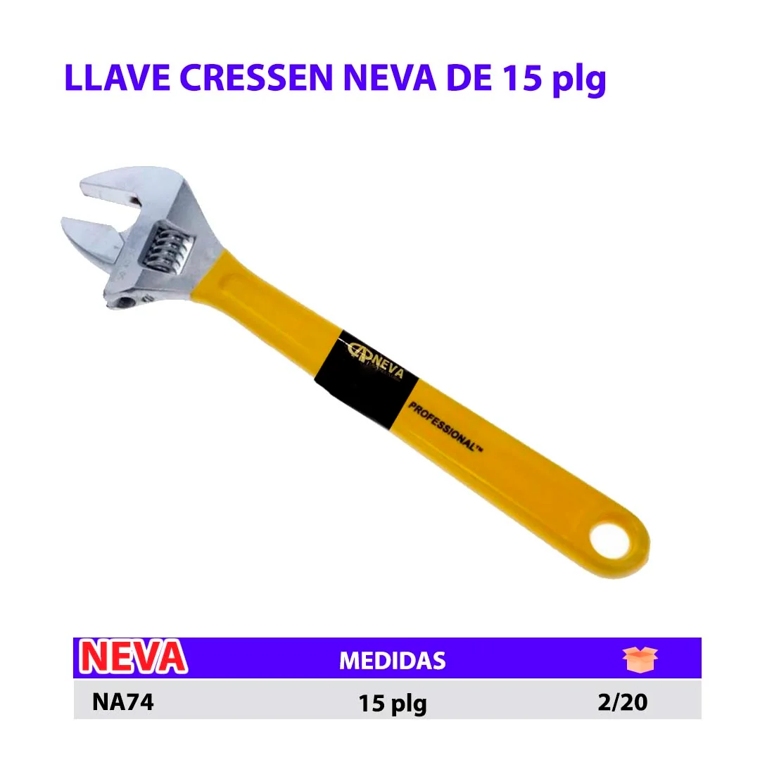 LLAVE CRESSEN NV 15"