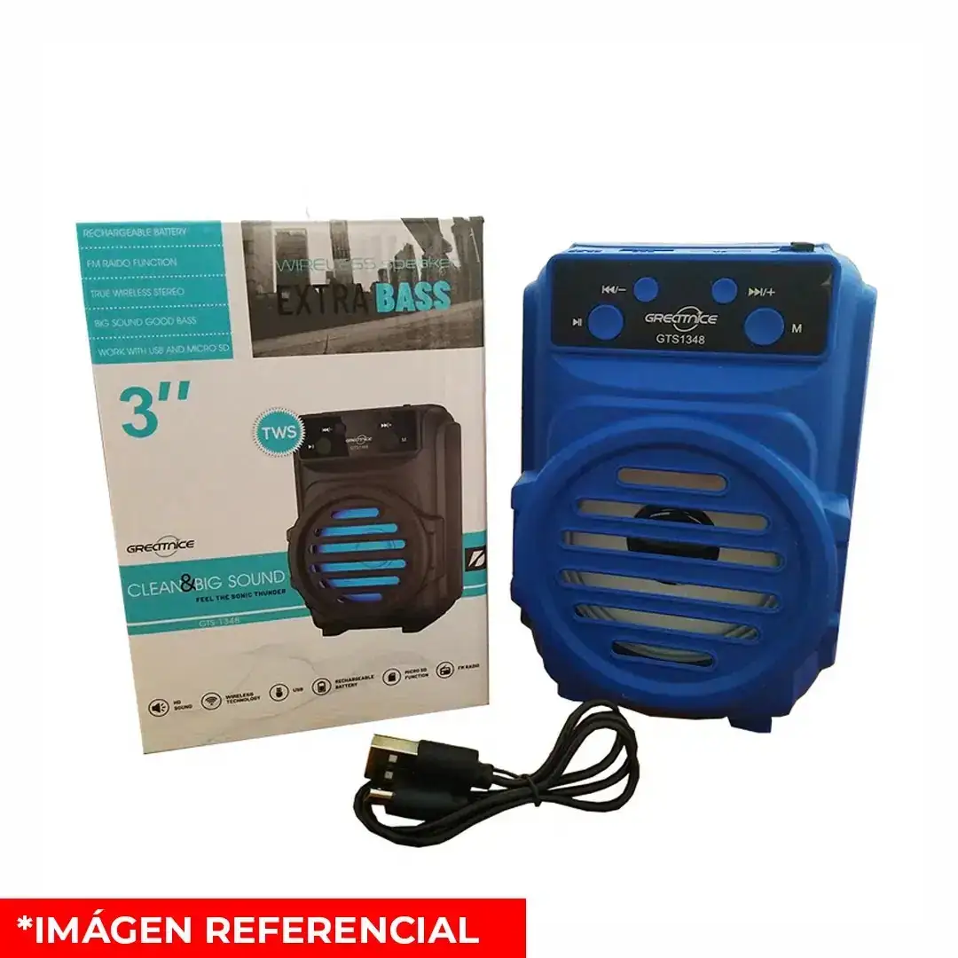 PARLANTE BLUETOOTH GTS-1348