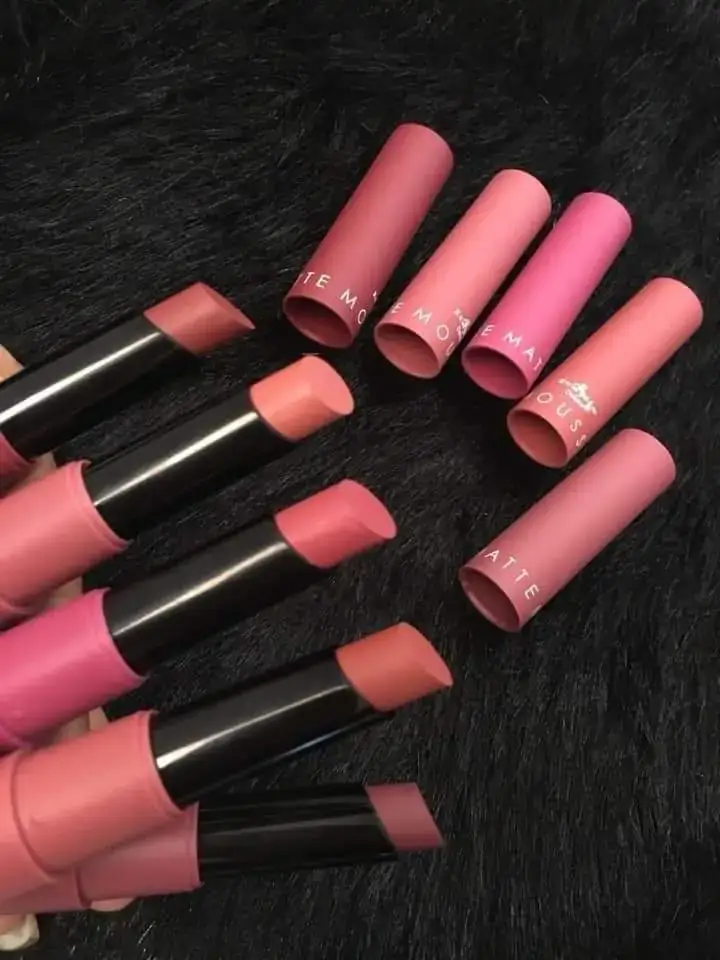 TOP FIVE SET DE 5 LABIALES MATE MOUSSE COLECCIÓN MAUVES 3