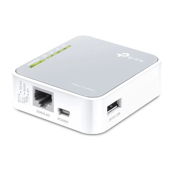 Router Inalámbrico Portátil 3G/4G TP-Link TL-MR3020 | Electrónica Joma