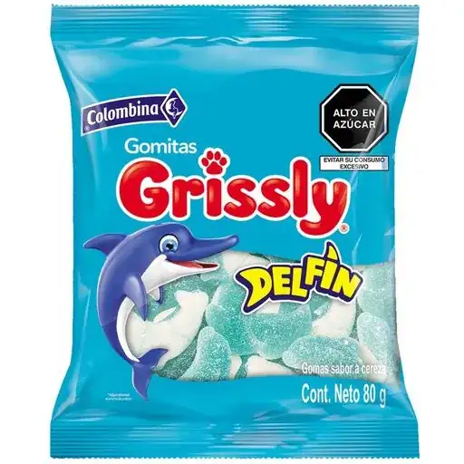 Gomitas Grissly Delfín 🐬 Colombina