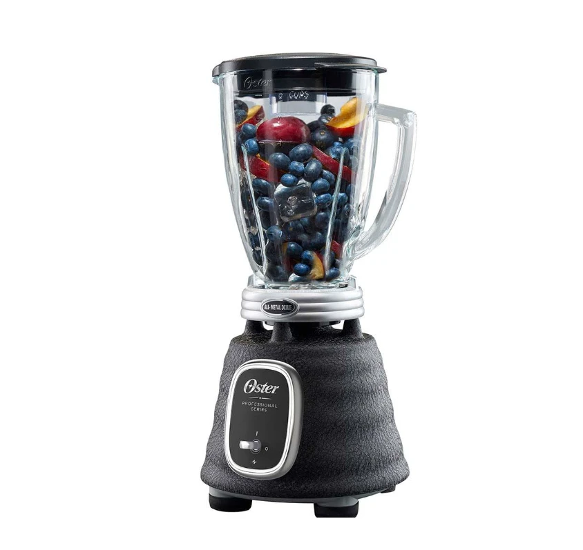 Licuadora Profesional Clásica Oster, 2 Velocidades, Vaso de Vidrio 1.5L