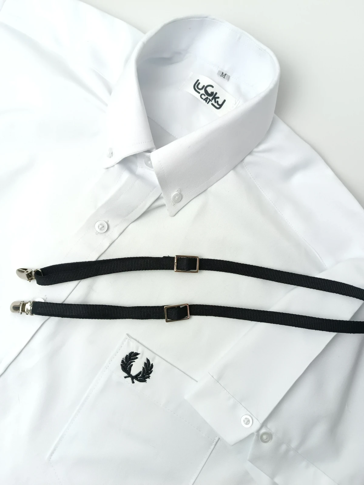 Camisa botones blanca 