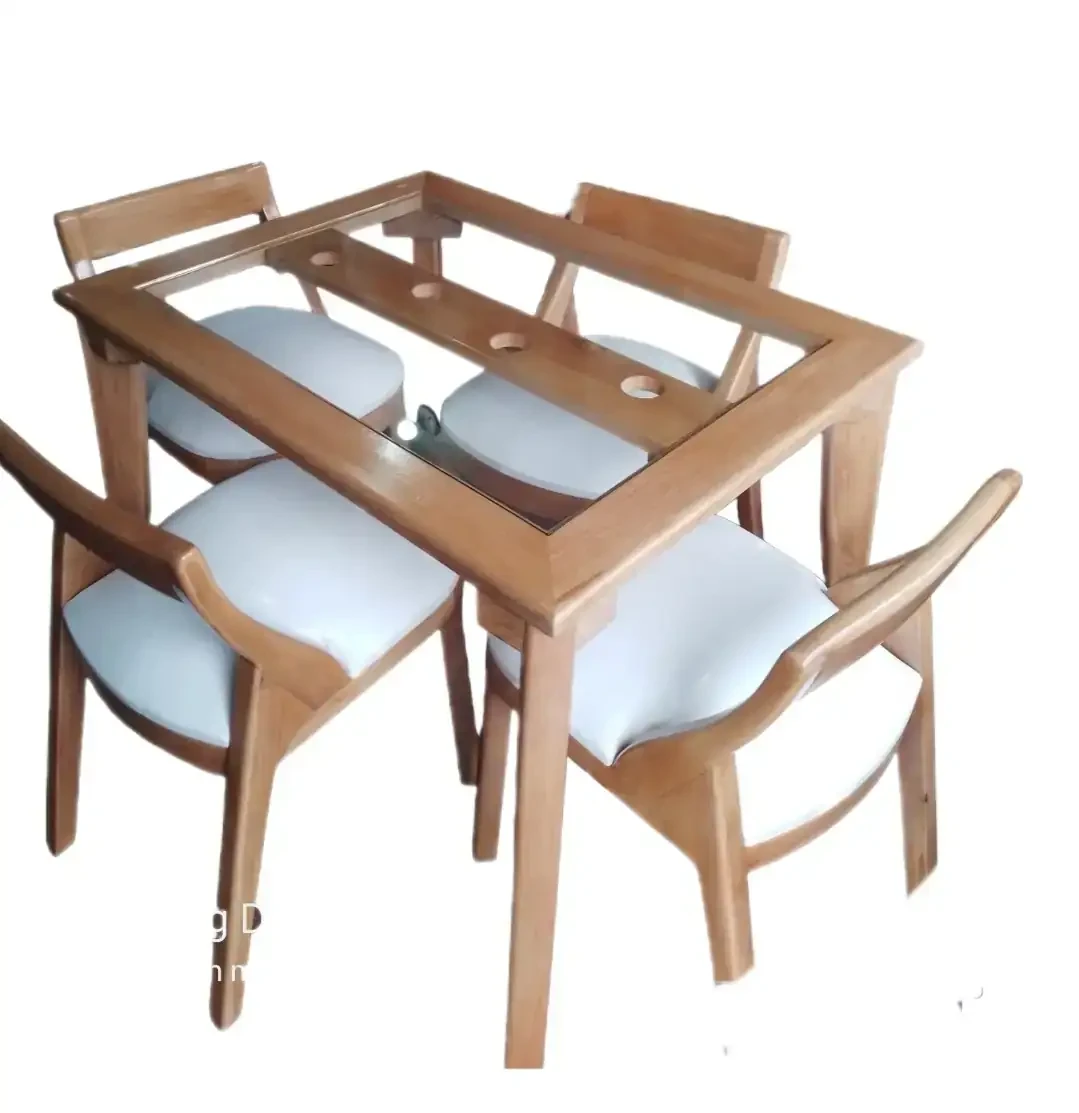 Juego de comedor gotico
