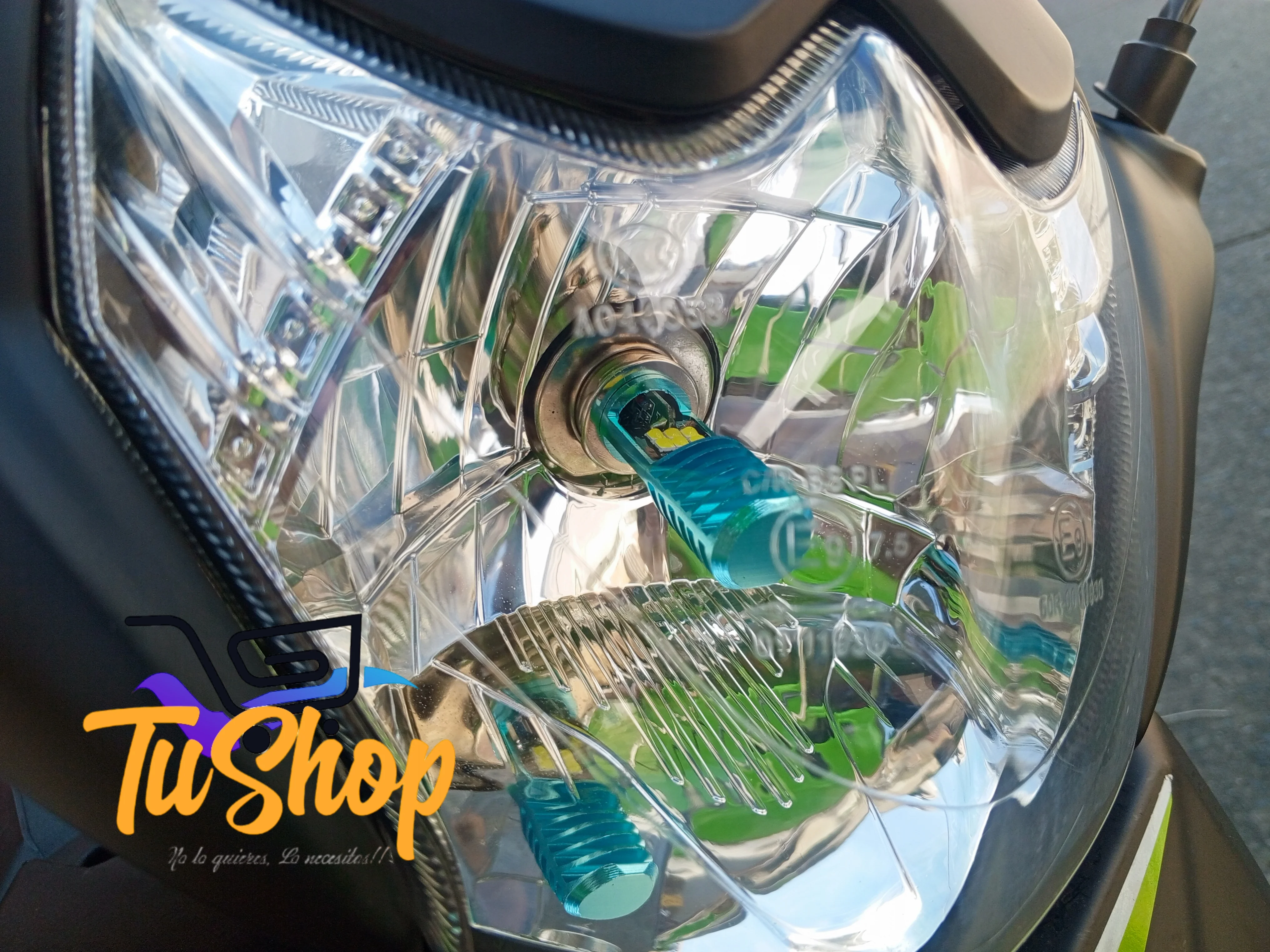 Bombillo LED H4 Moto Carro  4
