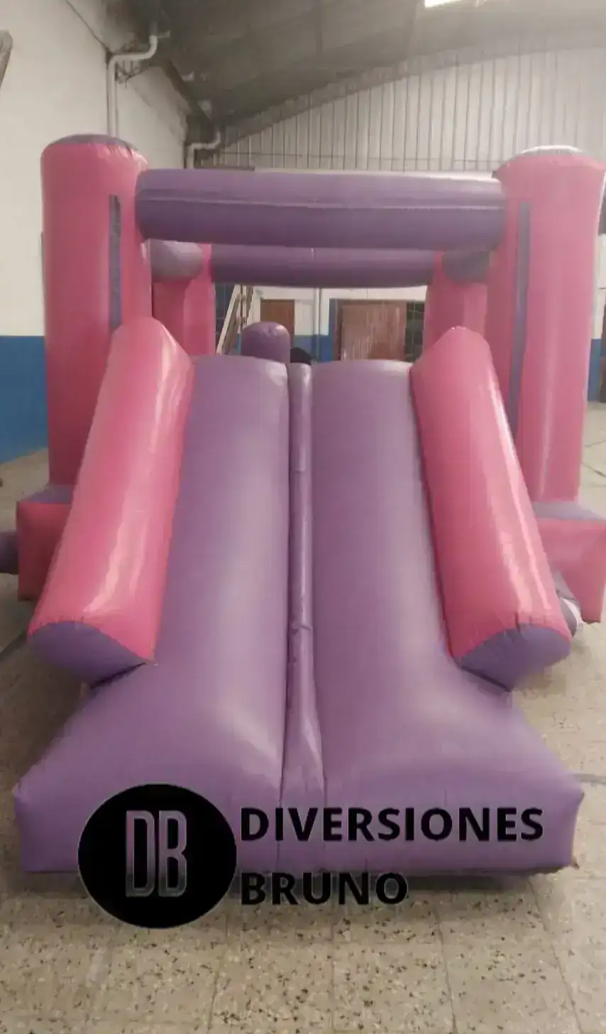 Inflable de Peppa Pig + tobogán, medida 6x3  2
