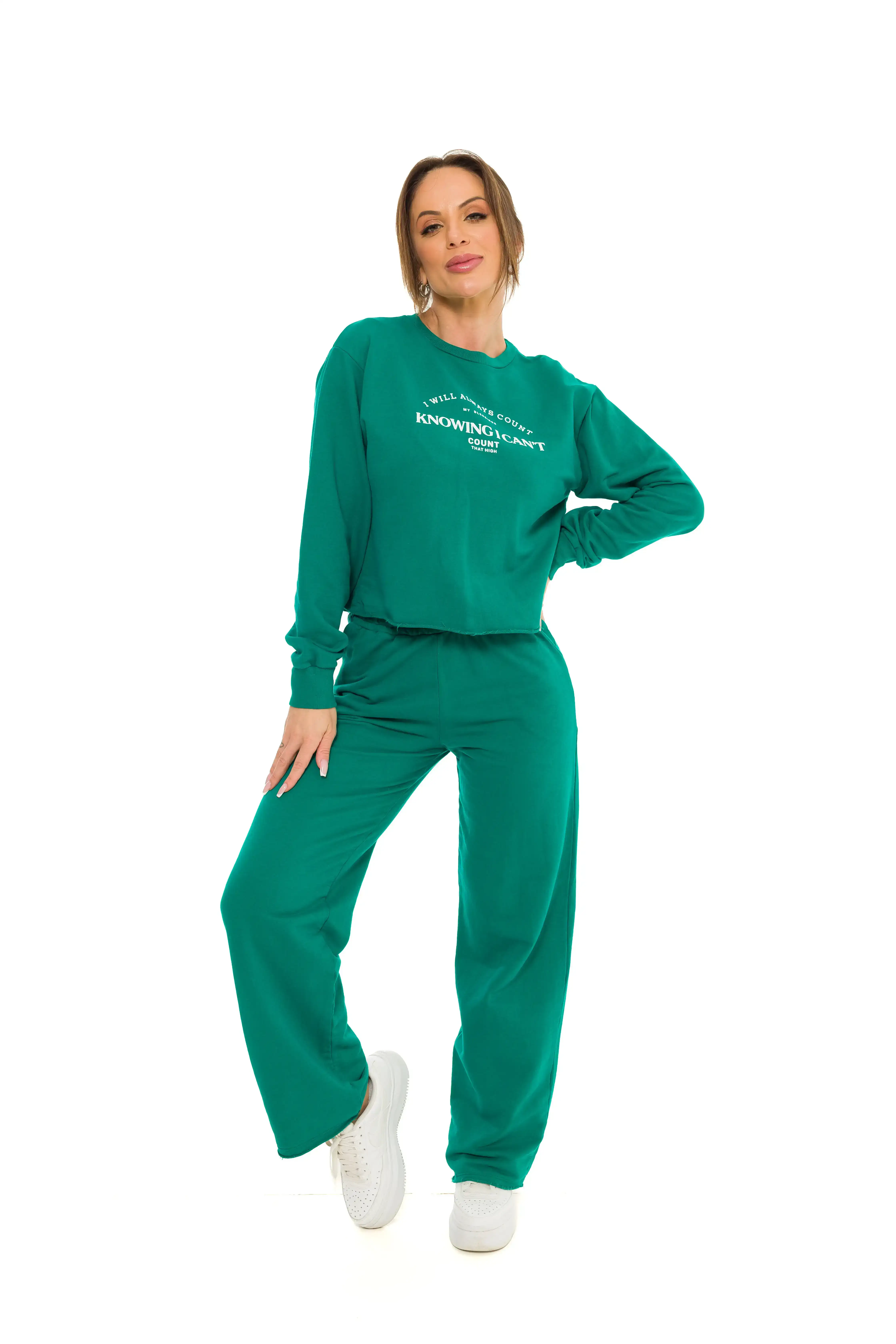Blusa de moletom feminina Doce Dominio  3