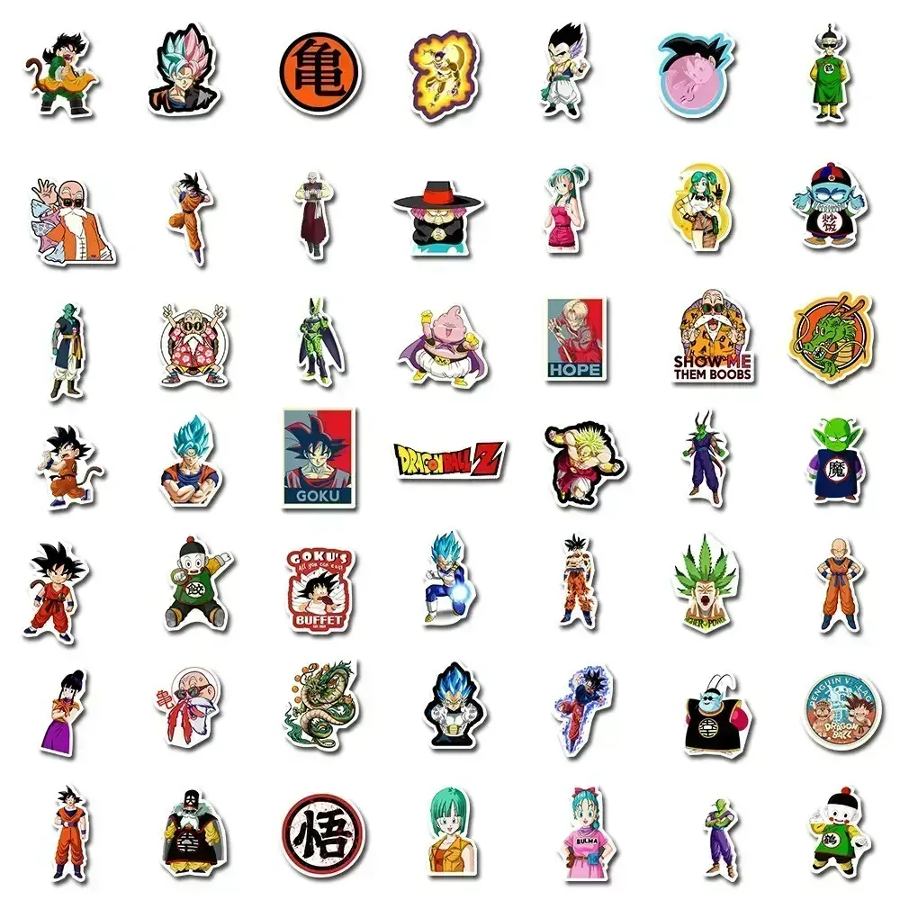 STIKCER 50PIEZAS DRAGON BALL Z  3