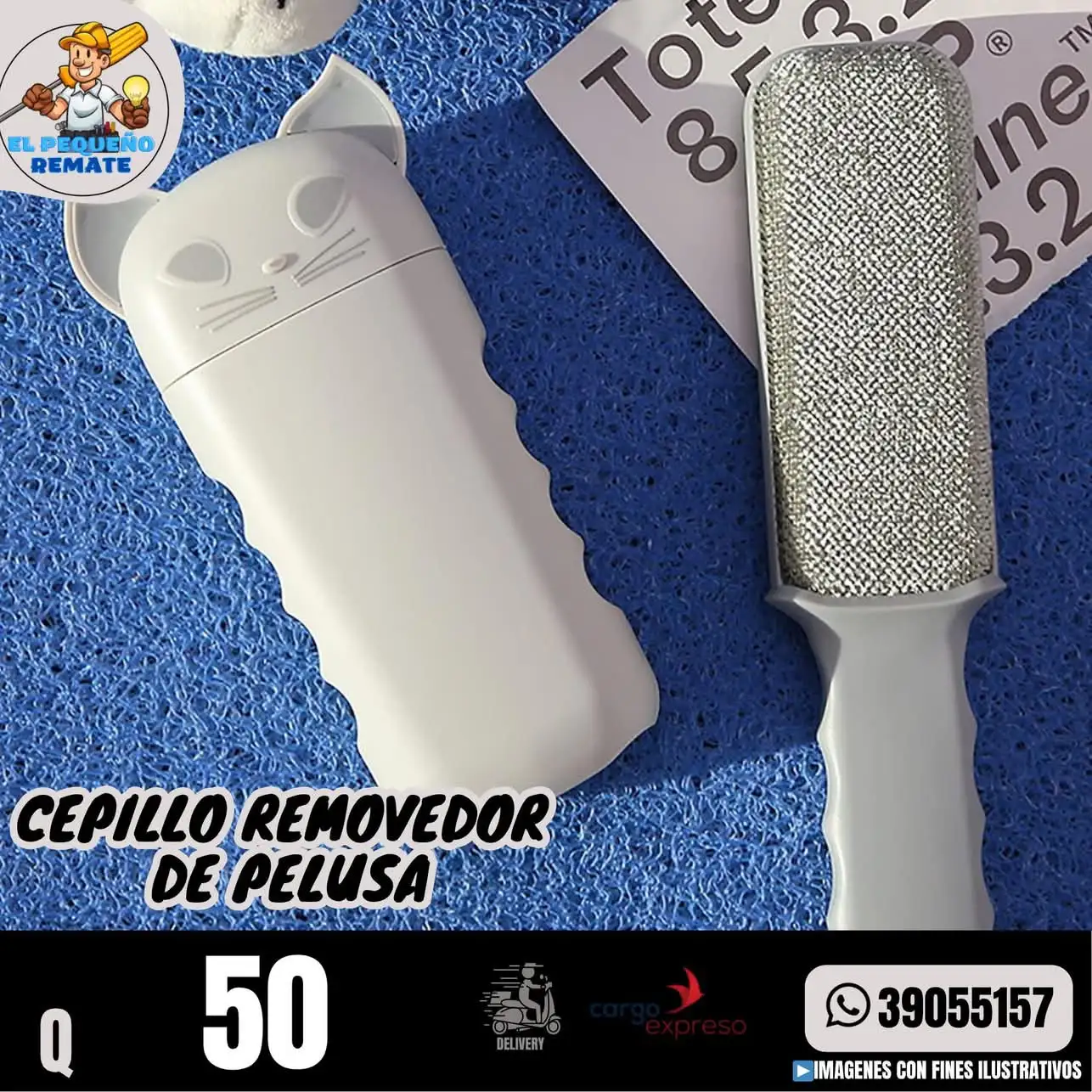 CEPILLO REMOVEDOR DE PELUSA  4