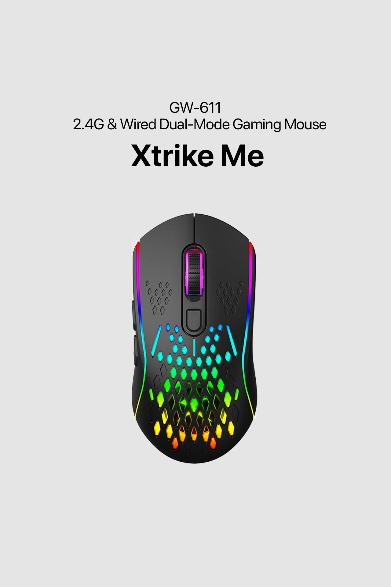 MOUSE XTRIKE-ME 6W-611