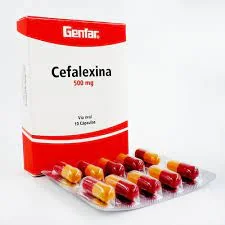 CEFALEXINA 500 MG CJA X 10 CAP GENFAR