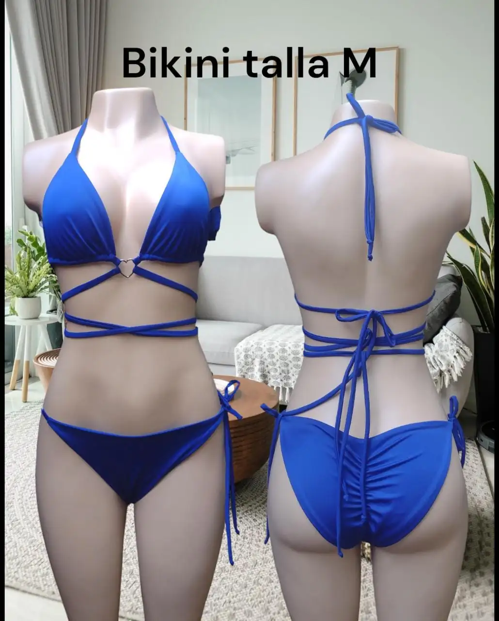 Bikinis con aros o corazón de herraje 2