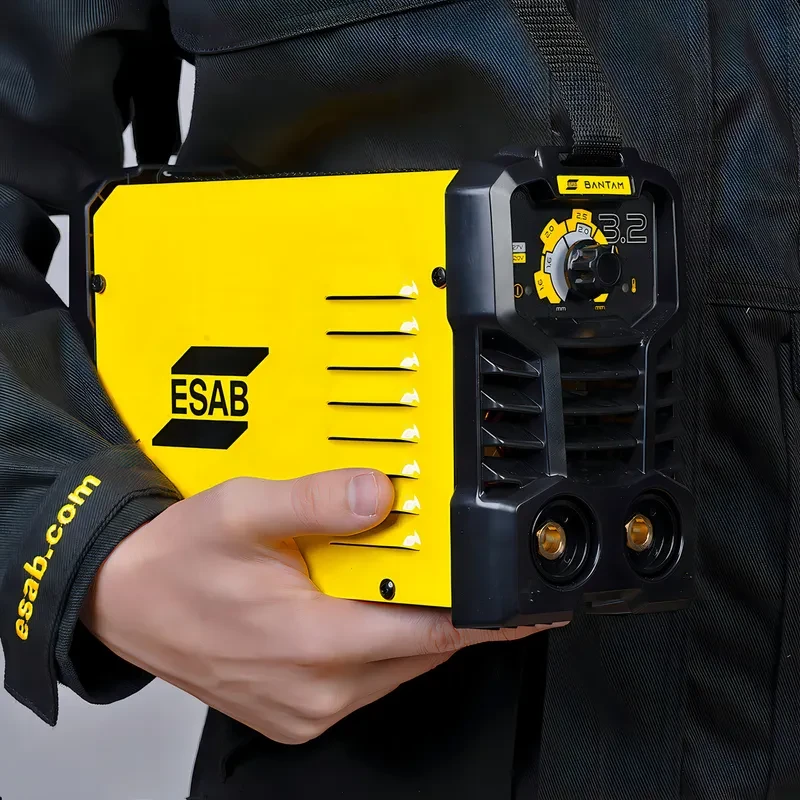 Soldadora inverter Esab Maquina Solda Inversora Bantam Bantam 3.2 color amarillo 8