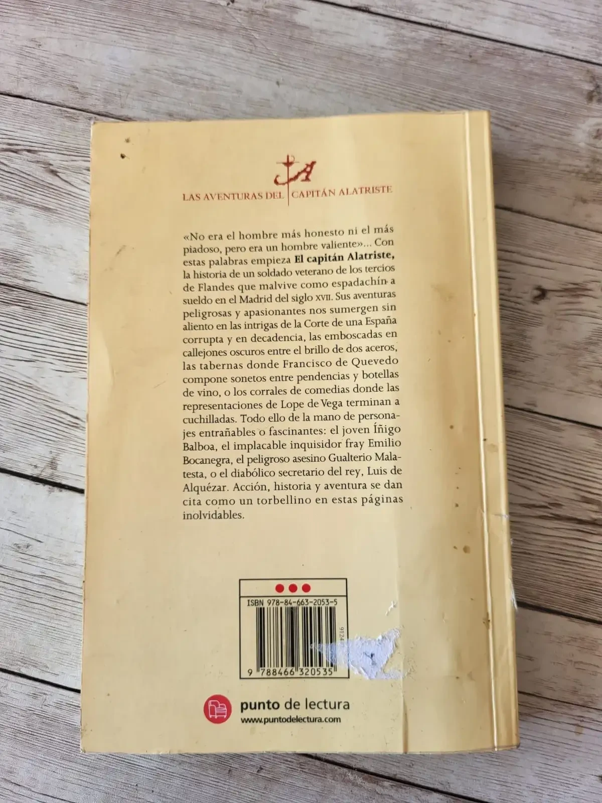  El capitán Alatriste / Arturo y Carlota Pérez-Reverte / Aventura 2