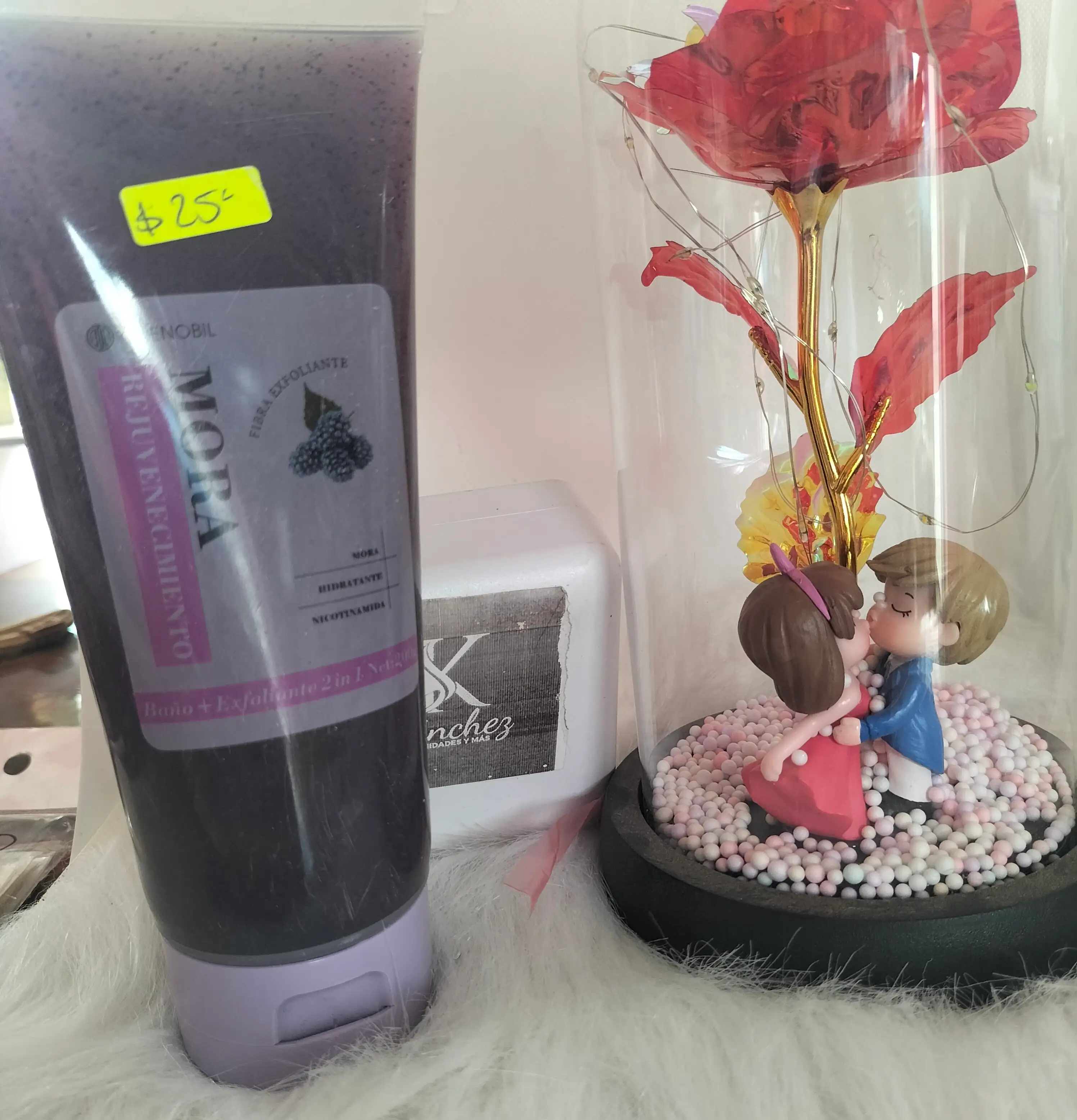 Exfoliante aroma mora 