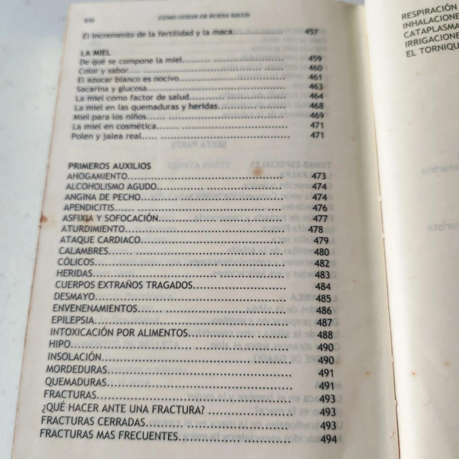 Como gozar de buena salud, usado  3