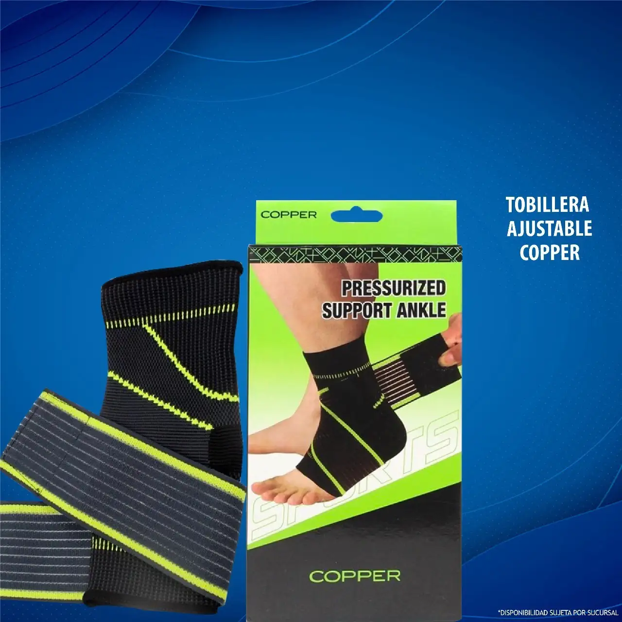 Tobillera Ajustable Copper