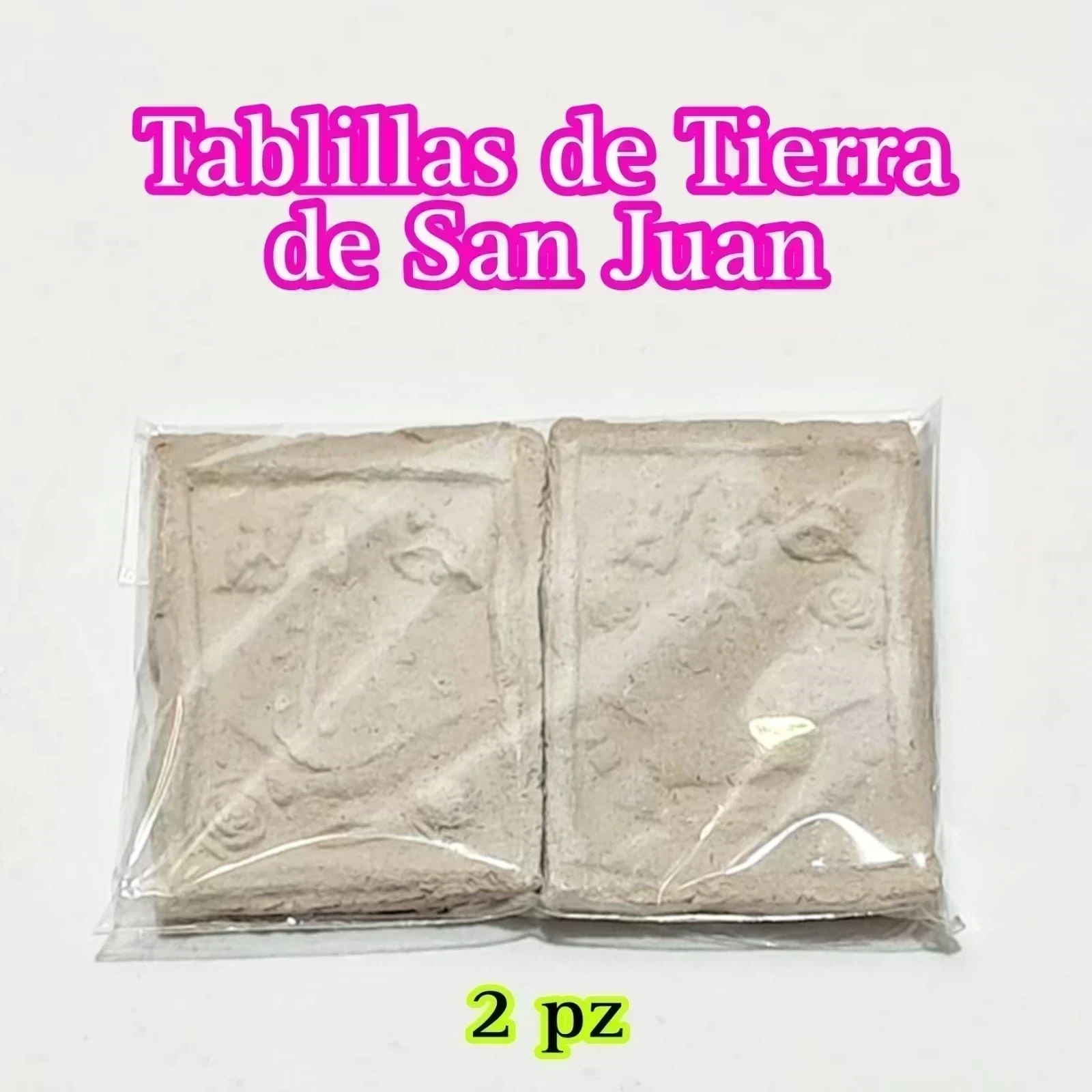 2 Tablillas de Tierra de San Juan