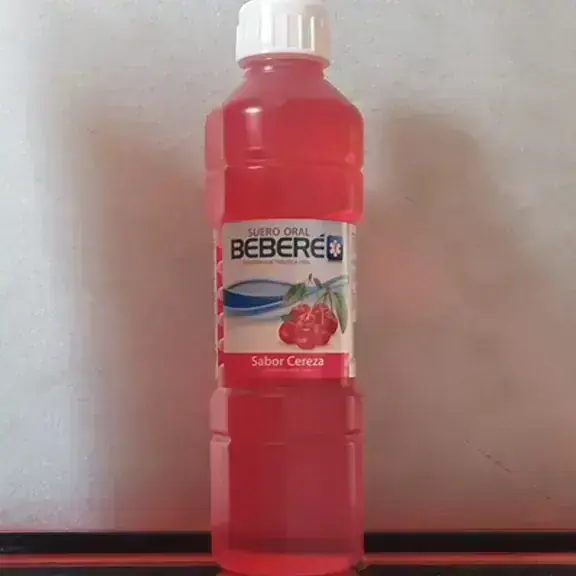 Suero oral bebere sabor cereza de 500 ml 