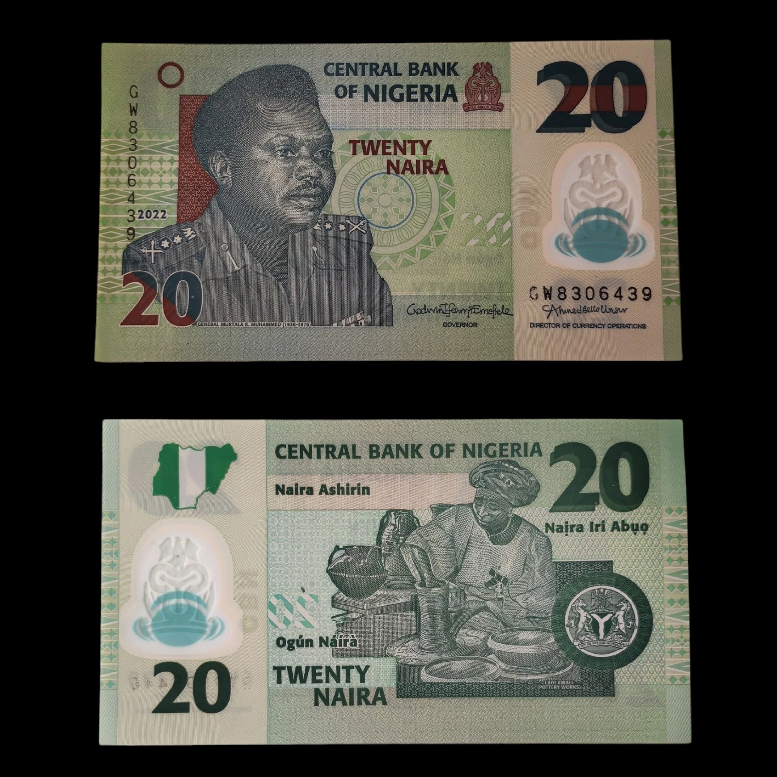 ° Nigeria 20 Naira UNC