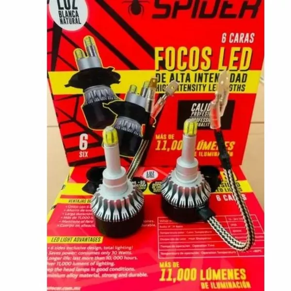 Kit foco led 6 caras baja