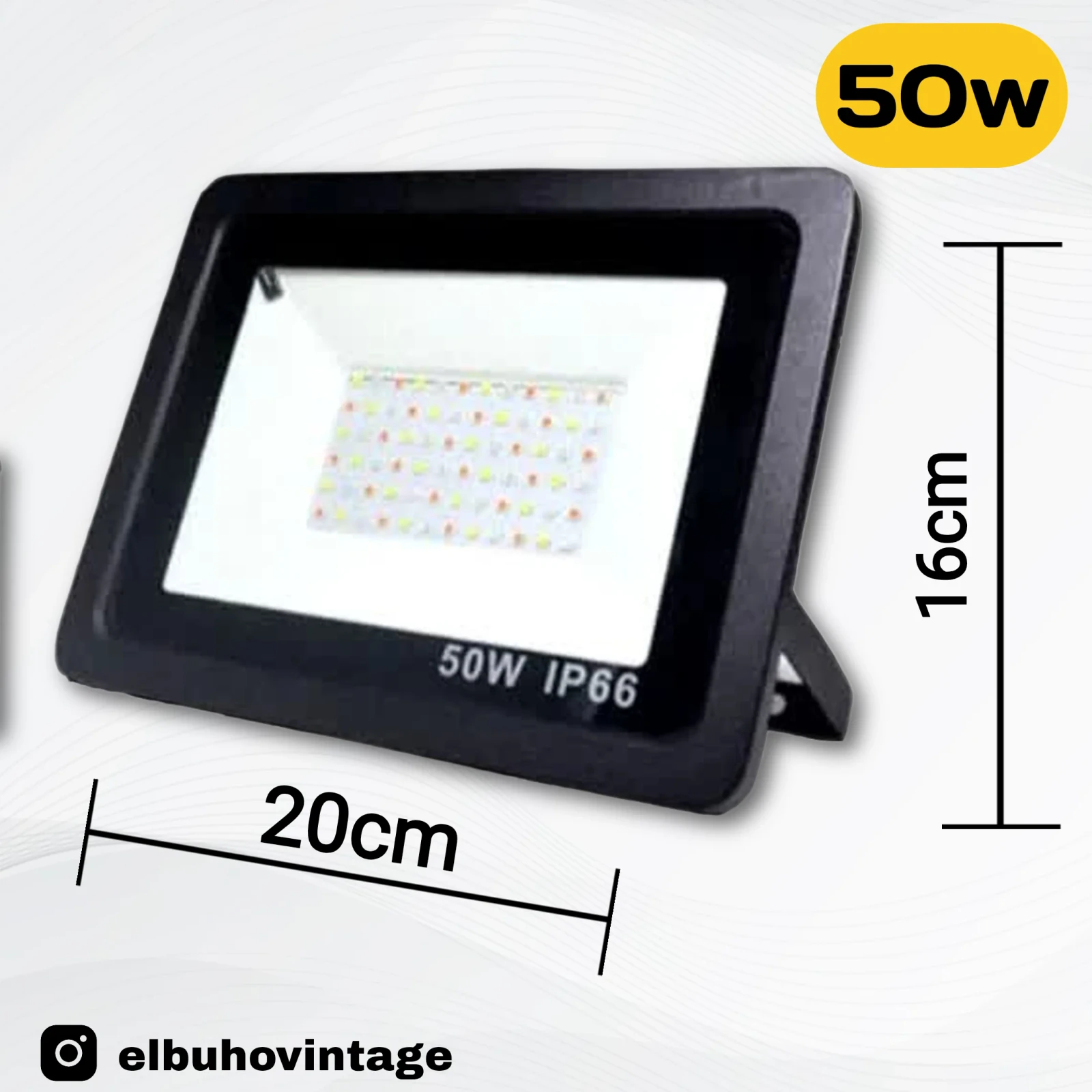 Reflector LED RGB 50w y 100w 6