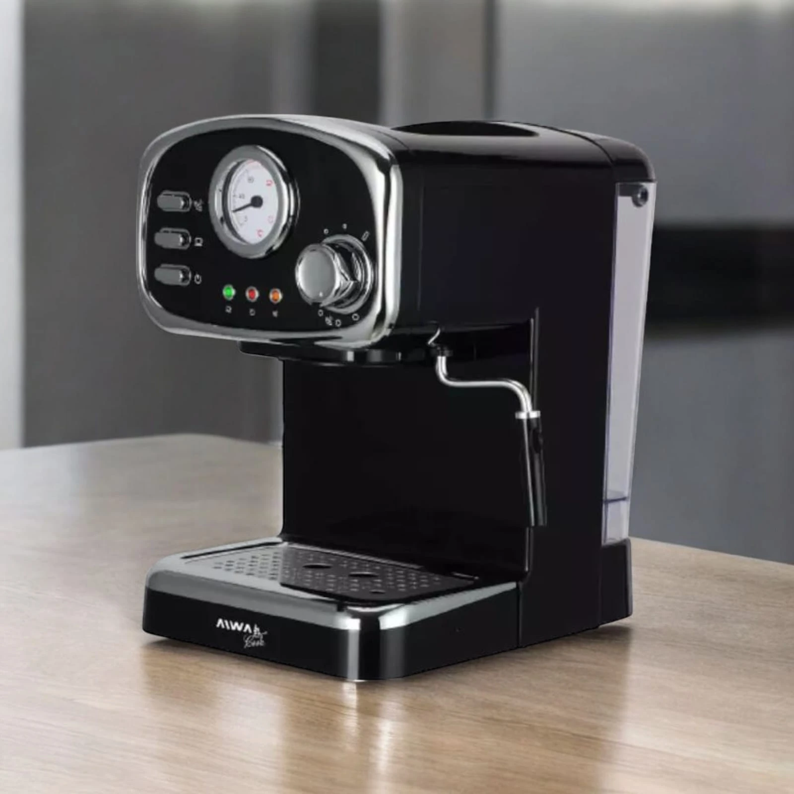 CAFETERA EXPRESO AIWA CON ESPUMADOR