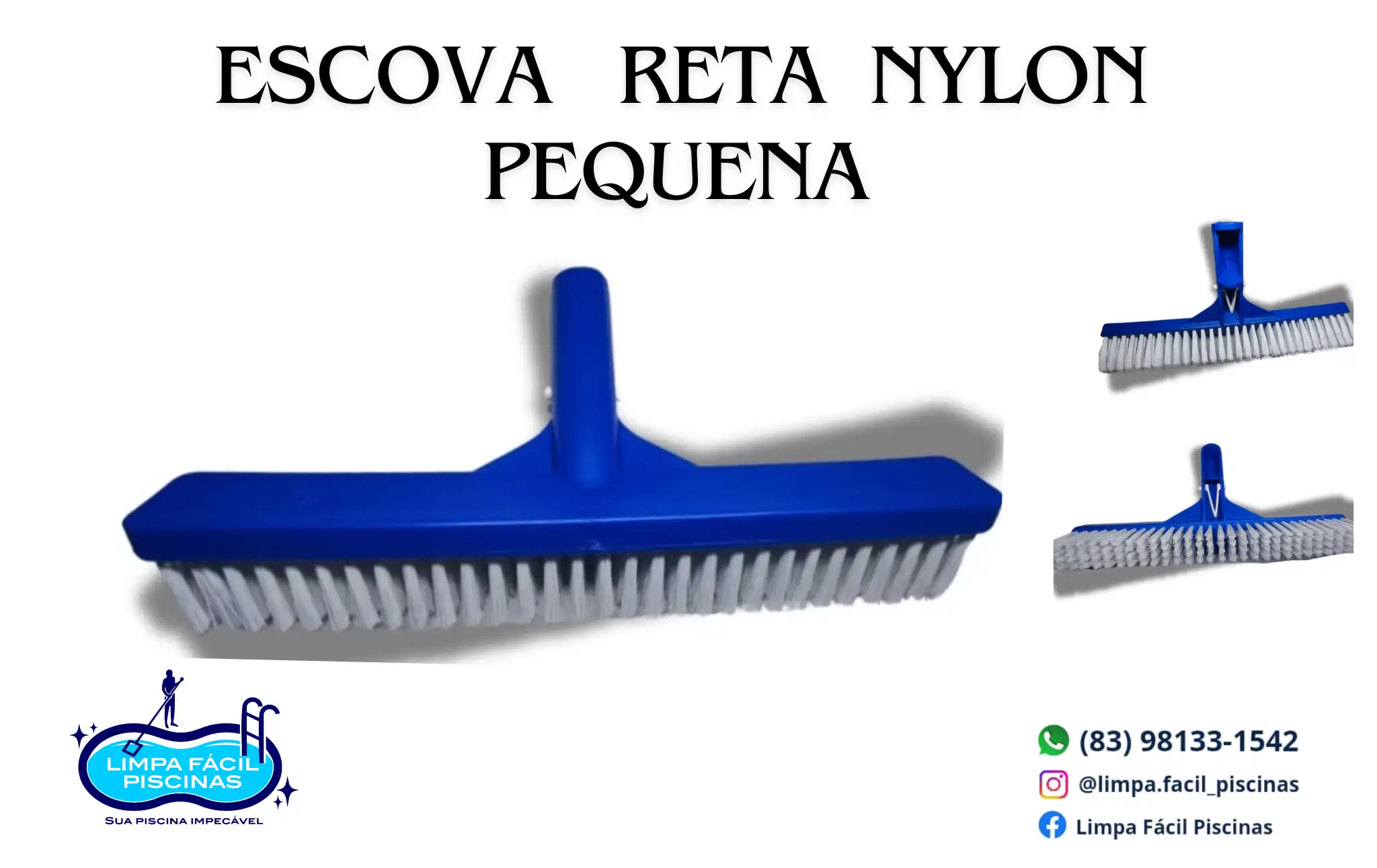 Escova Reta Nylon Pequena Donatti