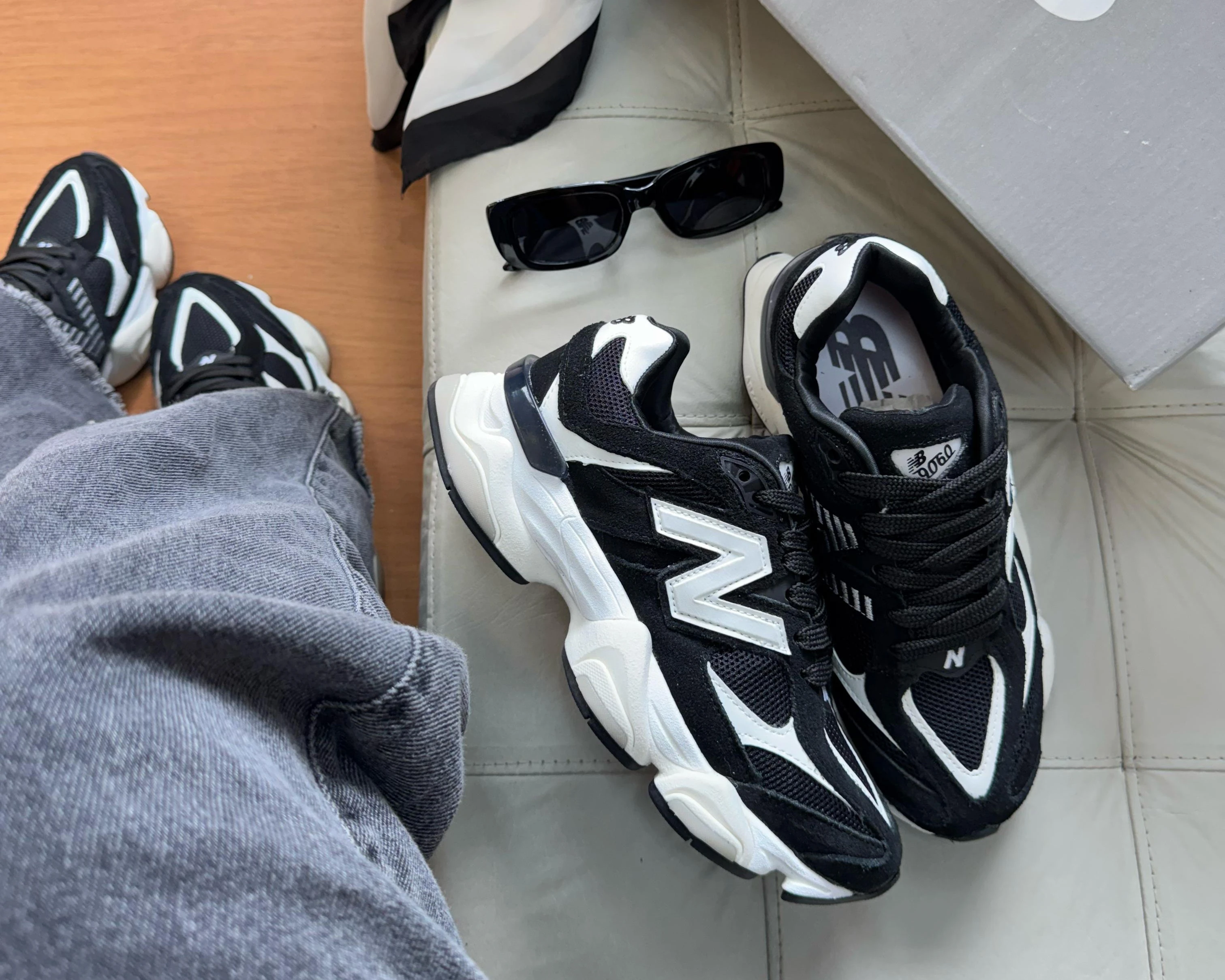 TÊNIS NEW BALANCE 9060 COURO  3