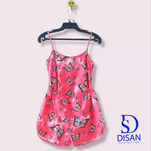 Pijama Rosada mariposa tiktok