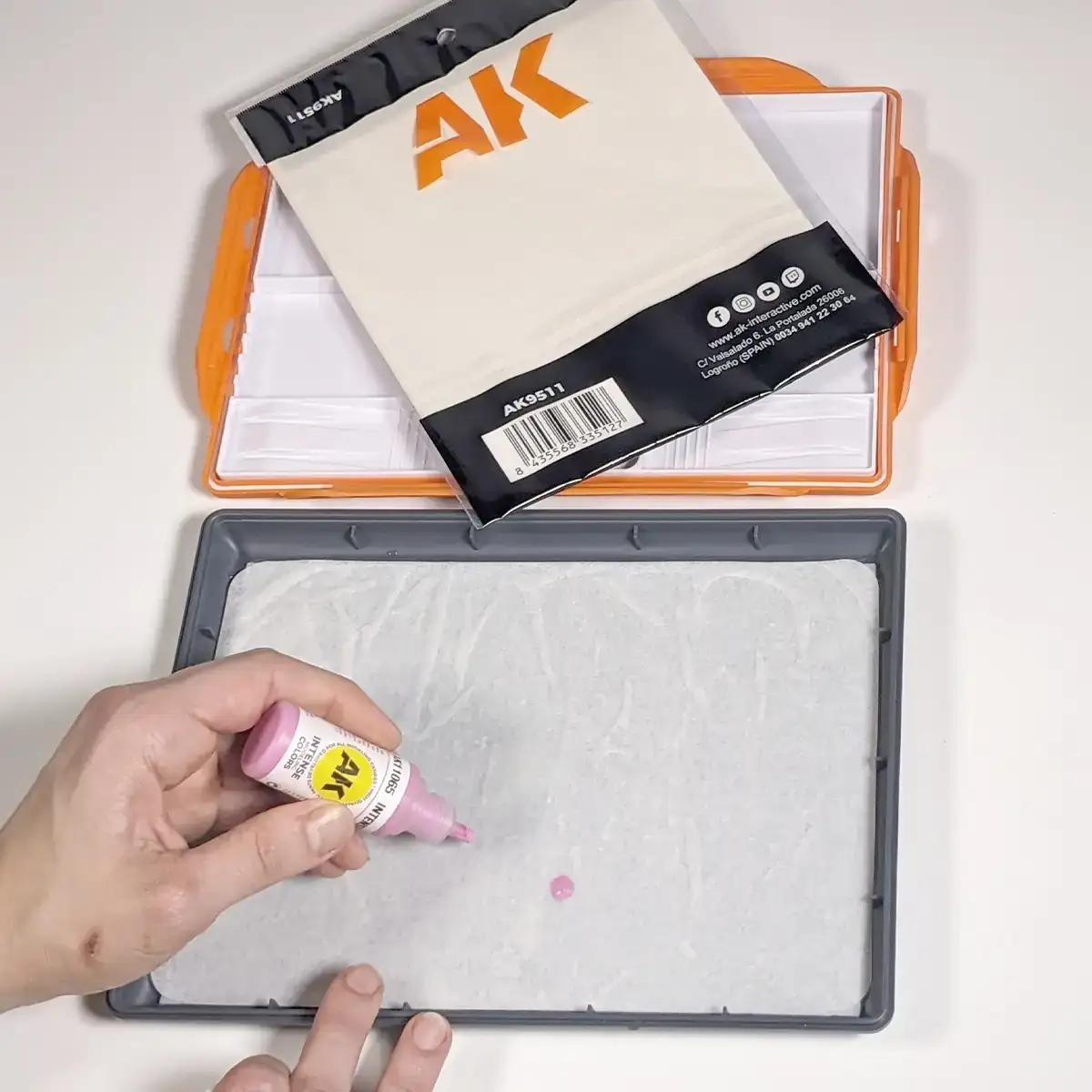 AK Interactive AK WET PALETTE – PALETA HUMEDA 4