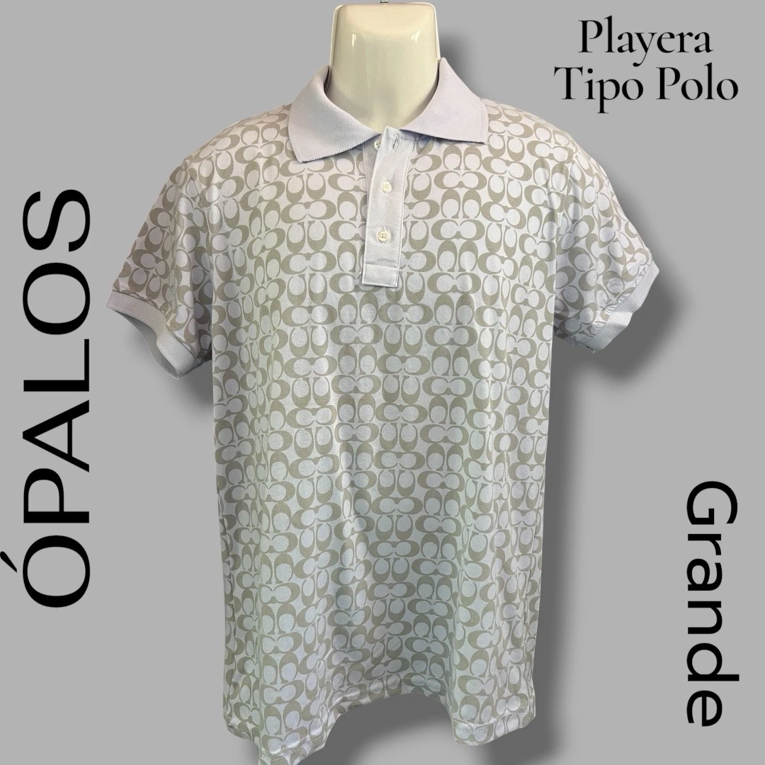 Playera Tipo Polo Grande