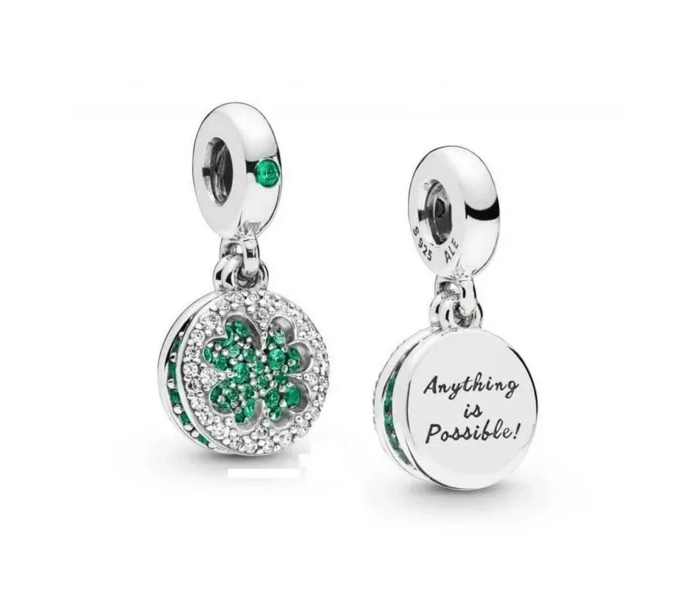 Charm Trebol Colgante  2