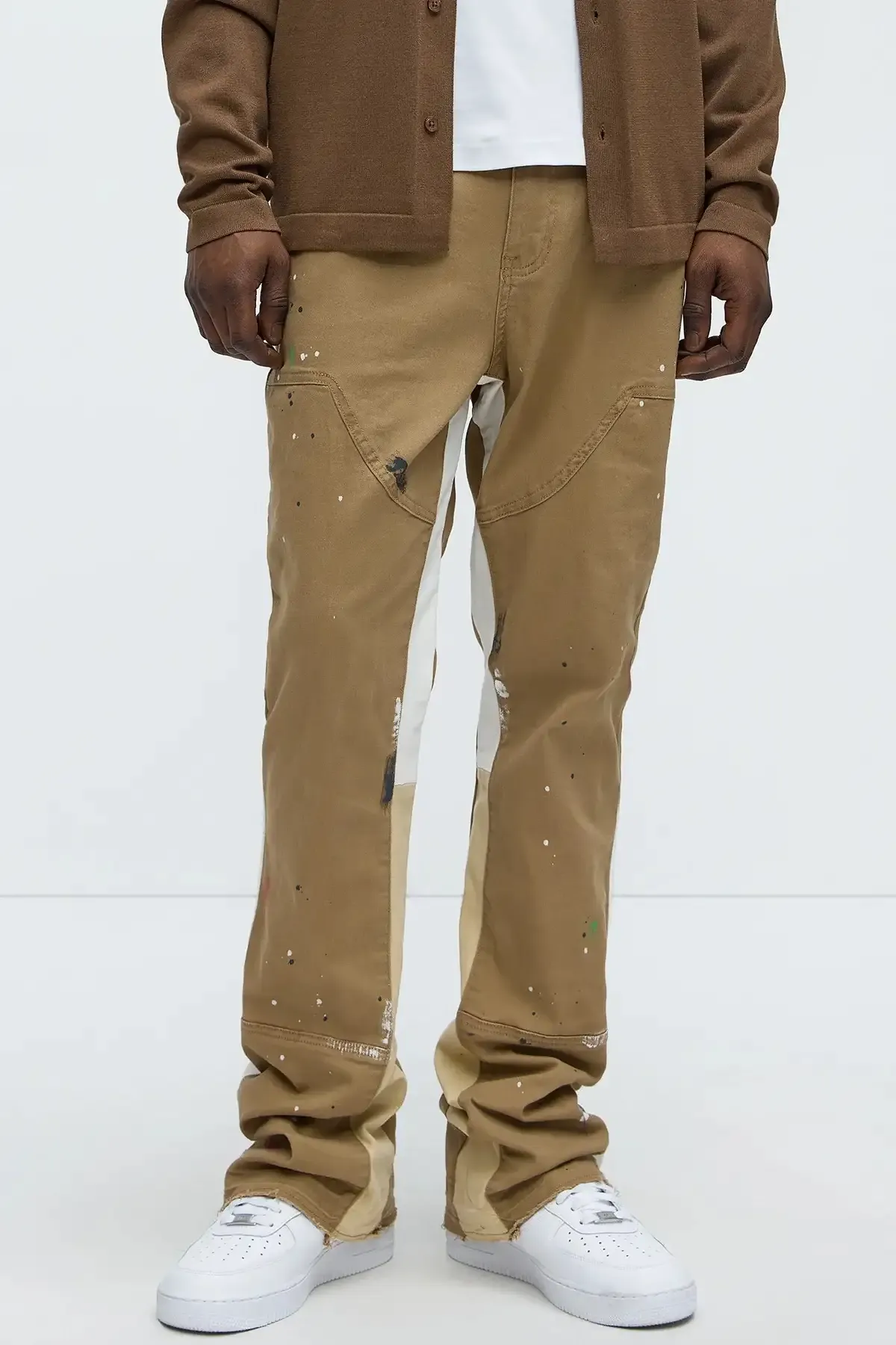 Slim Stacked Flared Pants - 30/32 2