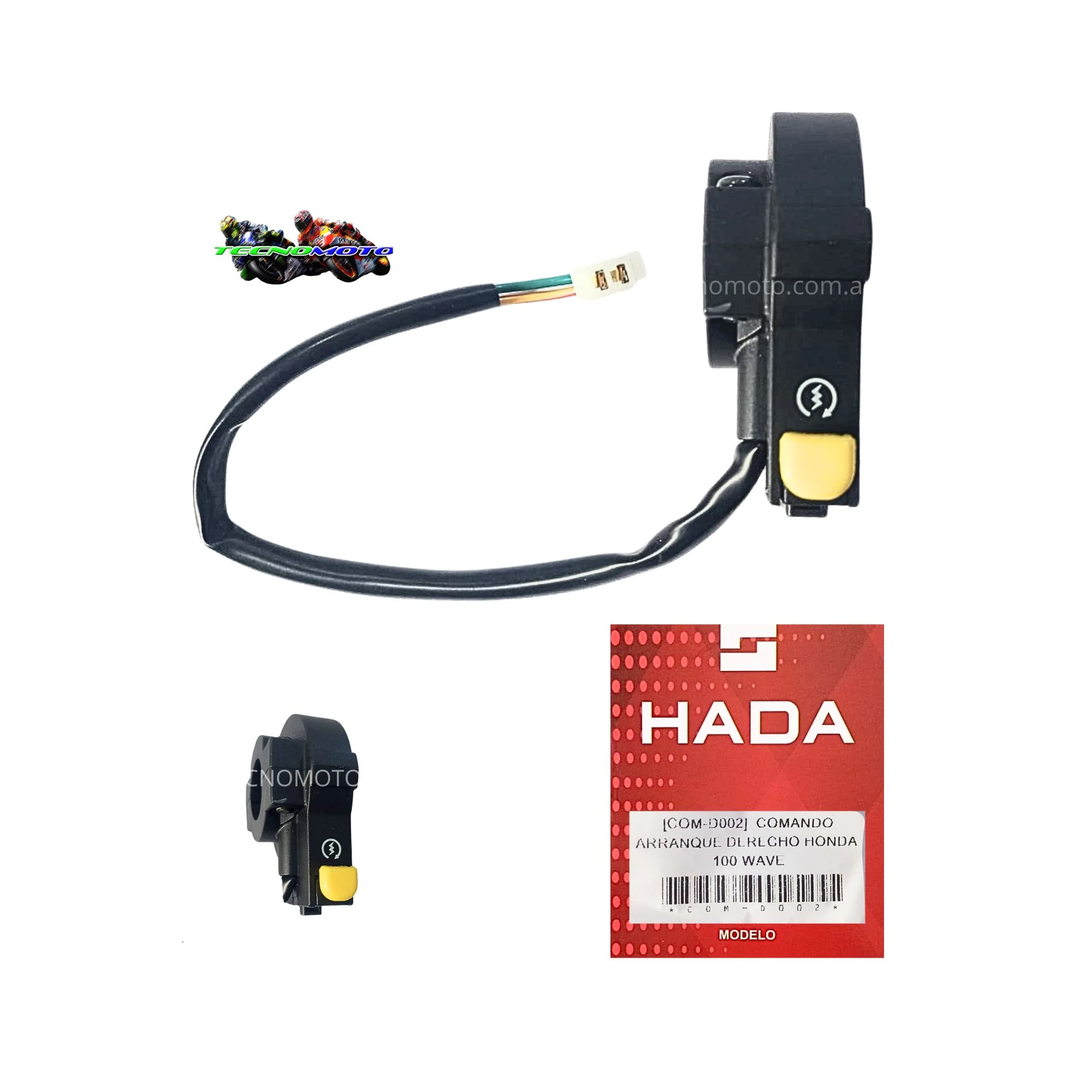 COMANDO ARRANQUE DERECHO HONDA 100 WAVE  -49651