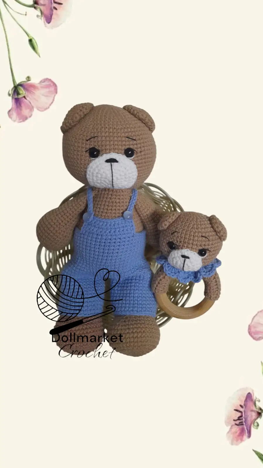 Kit oso + sonaja /24cm