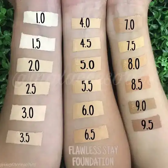 Base flawless stay foundation beauty creations  3