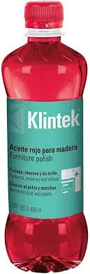 Aceite rojo para madera
