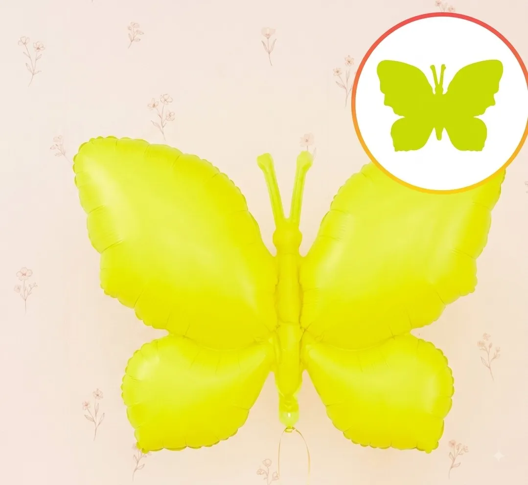 Globo neon mariposa 98x72cm  2