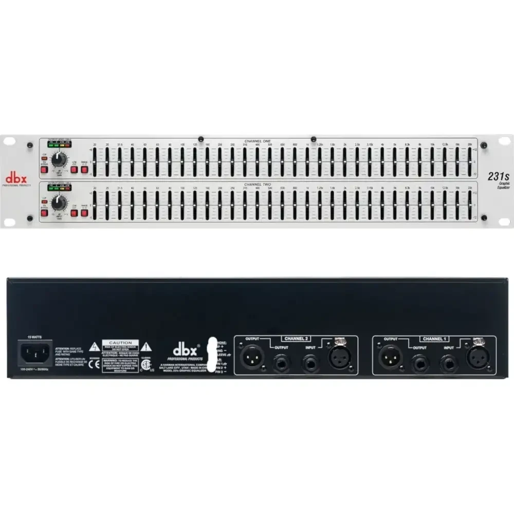 dbx 231s Ecualizador dual de 31 bandas 2