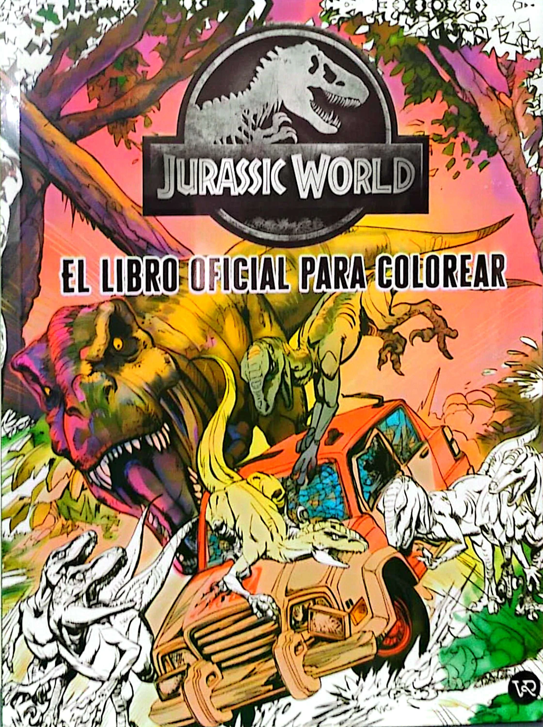 JURASSIC WORLD PARA COLOREAR 
